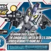 SD GUNDAM CROSS SILHOUETTE THE GUNDAM BASE LIMITED RX-78-3 G-3GUNDAM(CROSS SILHOUETTE FRAME VER.)